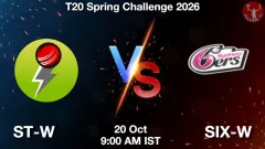 ST-W vs SIX-W Match Preview, Picture