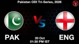PAK vs ENG Dream11 Prediction, Preview & Updates - <small>Tue, 20 Oct 01:30 PM IST</small>