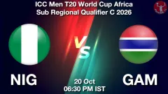 NIG vs GAM Match Preview, Picture