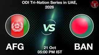 AFG vs BAN AFG vs BAN - ODI Tri-Nation