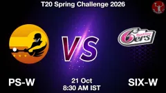PS-W vs SIX-W Match Preview, Picture