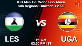 LES vs UGA - ICC Men