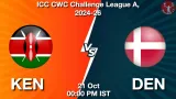 KEN vs DEN Dream11 Prediction, Preview & Updates - <small>Wed, 21 Oct 12:00 PM IST</small>