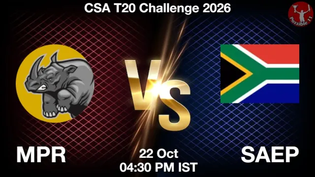 MPR vs SAEP Match Previews and Cricket Tips