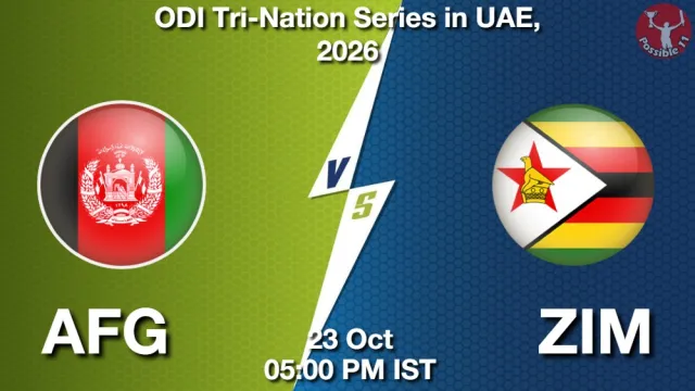 AFG vs ZIM Match Previews and Cricket Tips