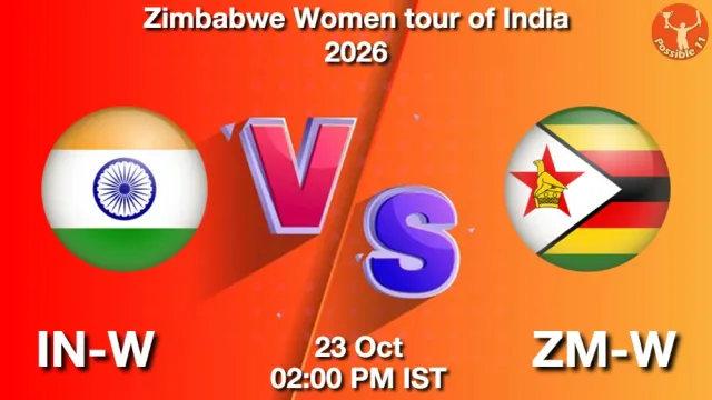 IN-W vs ZM-W ड्रीम11 भविष्यवाणी, फैंटेसी क्रिकेट टीम - 23 अक्टूबर 2026