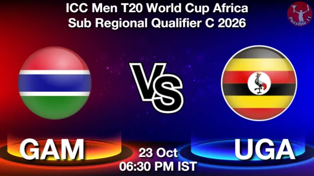 GAM vs UGA Match Previews and Cricket Tips
