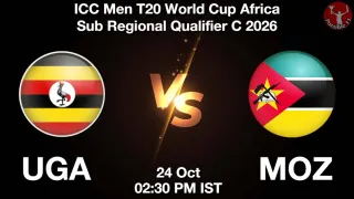 UGA vs MOZ UGA vs MOZ - ICC Men