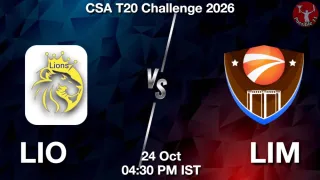 LIO vs LIM - CSA T20