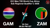 GAM vs ZAM Dream11 Prediction, Preview & Updates - <small>Sat, 24 Oct 06:30 PM IST</small>