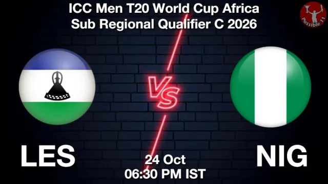 LES vs NIG Match Previews and Cricket Tips
