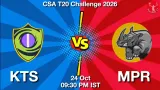 KTS vs MPR Dream11 Prediction, Preview & Updates - <small>Sat, 24 Oct 09:30 PM IST</small>
