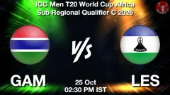 GAM vs LES 13th Match Picture