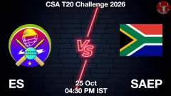 ES vs SAEP 53rd Match Picture