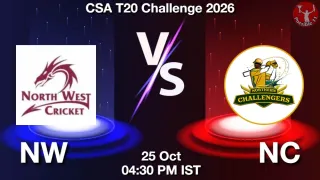 NW vs NC - CSA T20