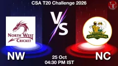 NW vs NC 55th Match Picture