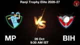MP vs BIH Dream11 Prediction, Preview & Updates - <small>Mon, 26 Oct 09:30 AM IST</small>