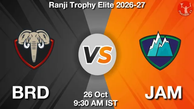 BRD vs JAM ड्रीम11 भविष्यवाणी, फैंटेसी क्रिकेट टीम - 26 अक्टूबर 2026
