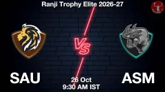 SAU vs ASM Match Result