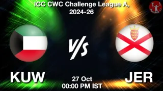 KUW vs JER - ICC CWC