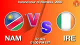 NAM vs IRE Dream11 Prediction, Preview & Updates - <small>Tue, 27 Oct 01:00 PM IST</small>