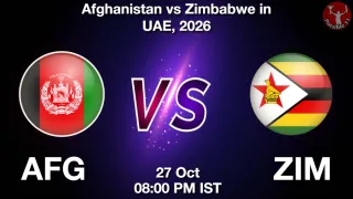 AFG vs ZIM AFG vs ZIM - Afghanistan vs