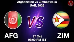 AFG vs ZIM 1st T20I Picture
