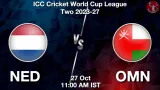 NED vs OMN Dream11 Prediction, Preview & Updates - <small>Tue, 27 Oct 11:00 AM IST</small>