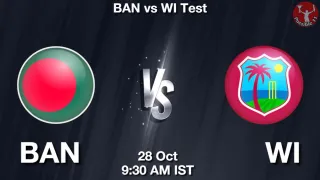 BAN vs WI Match Previews