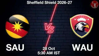 SAU vs WAU - Sheffield Shield