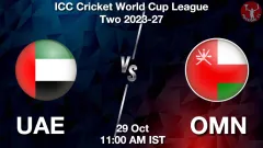 UAE vs OMN 140th Match Picture