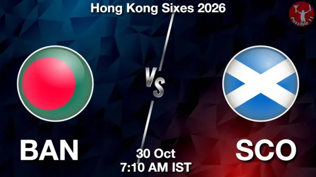 BAN vs SCO Match Previews and Cricket Tips