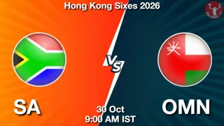 SA vs OMN - Hong Kong