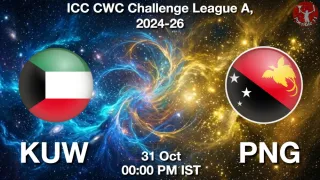KUW vs PNG - ICC CWC