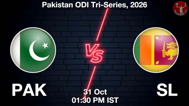 PAK vs SL ड्रीम11 भविष्यवाणी, फैंटेसी क्रिकेट टीम - 31 अक्टूबर 2026