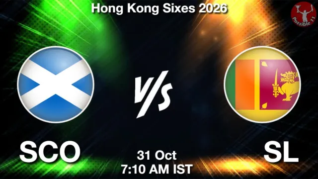SCO vs SL Match Previews and Cricket Tips