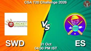 SWD vs ES - CSA T20