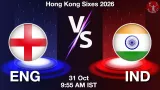 ENG vs IND Dream11 Prediction, Preview & Updates - <small>Sat, 31 Oct 09:55 AM IST</small>