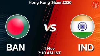 BAN vs IND - Hong Kong