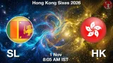 SL vs HK Dream11 Prediction, Preview & Updates - <small>Sun, 01 Nov 08:05 AM IST</small>
