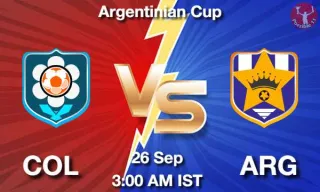 COL vs ARG Matcch Previews