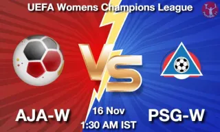 AJA-W vs PSG-W Matcch Previews