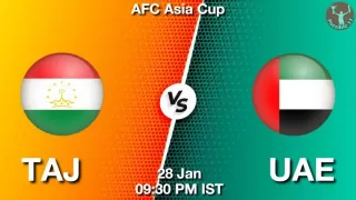 TAJ vs UAE Matcch Previews