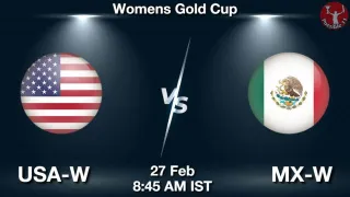 USA-W vs MX-W Matcch Previews