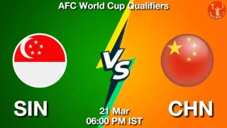 SIN vs CHN Matcch Previews