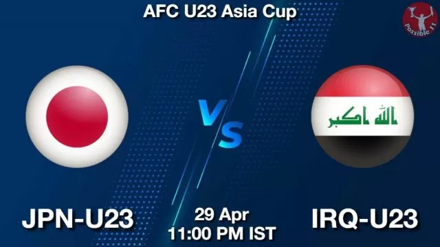 JPN-U23 vs IRQ-U23 ड्रीम11 भविष्यवाणी, फैंटेसी क्रिकेट टीम - 29 अप्रैल 2024