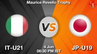 IT-U21 vs JP-U19 Matcch Previews