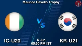 IC-U20 vs KR-U21 Matcch Previews