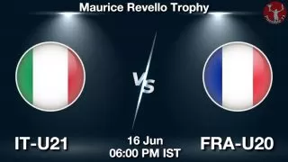 IT-U21 vs FRA-U20 Matcch Previews