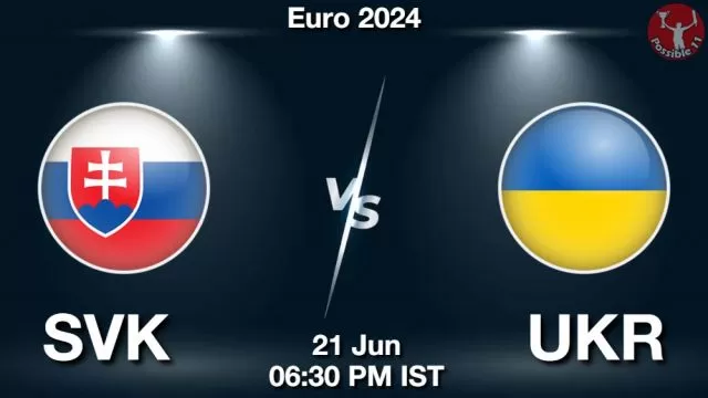 SVK vs UKR ड्रीम11 भविष्यवाणी, फैंटेसी क्रिकेट टीम - 21 जून 2024